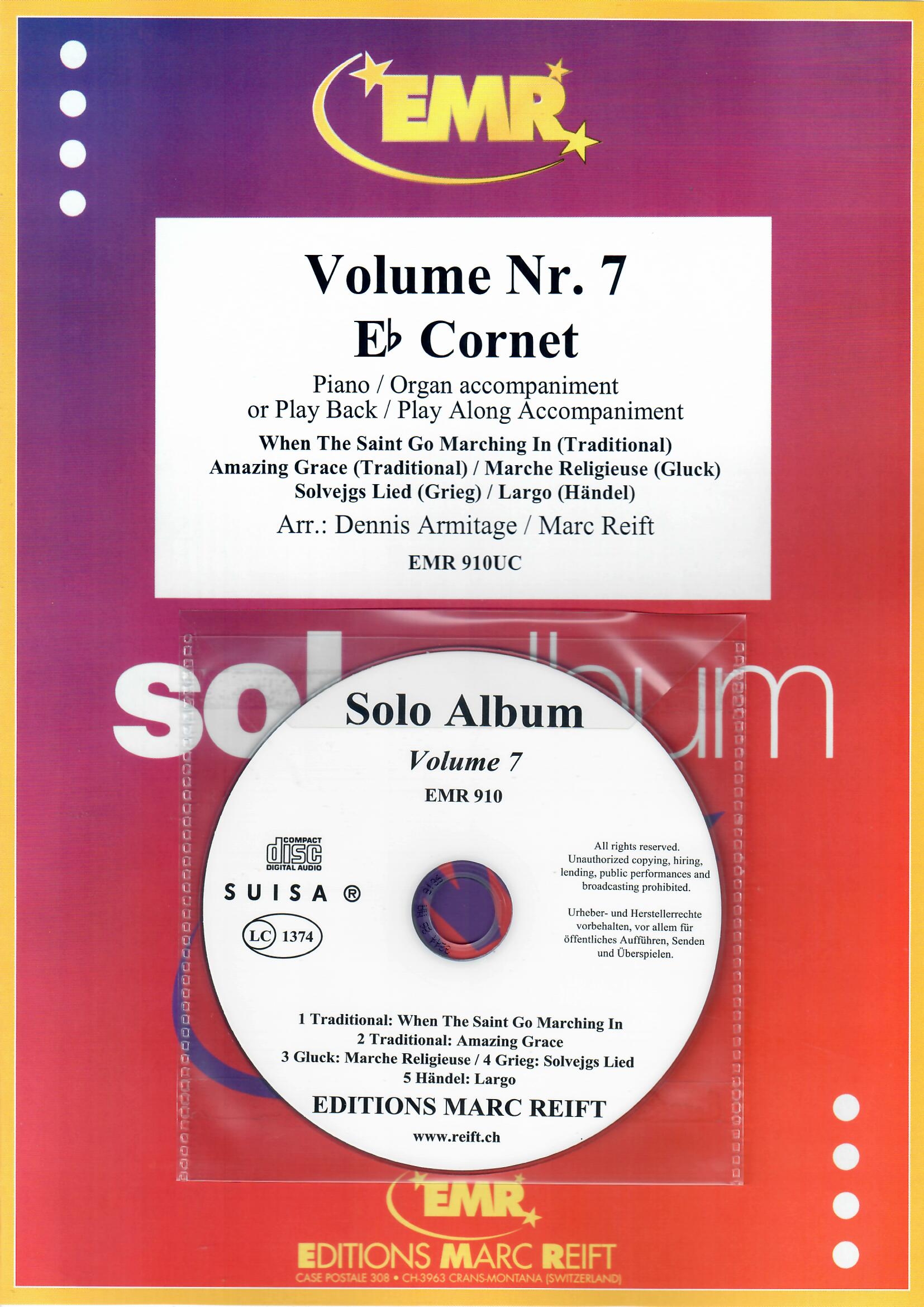 SOLO ALBUM VOLUME 07, NEW & RECENT Publications, SOLOS - E♭.Soprano Cornet