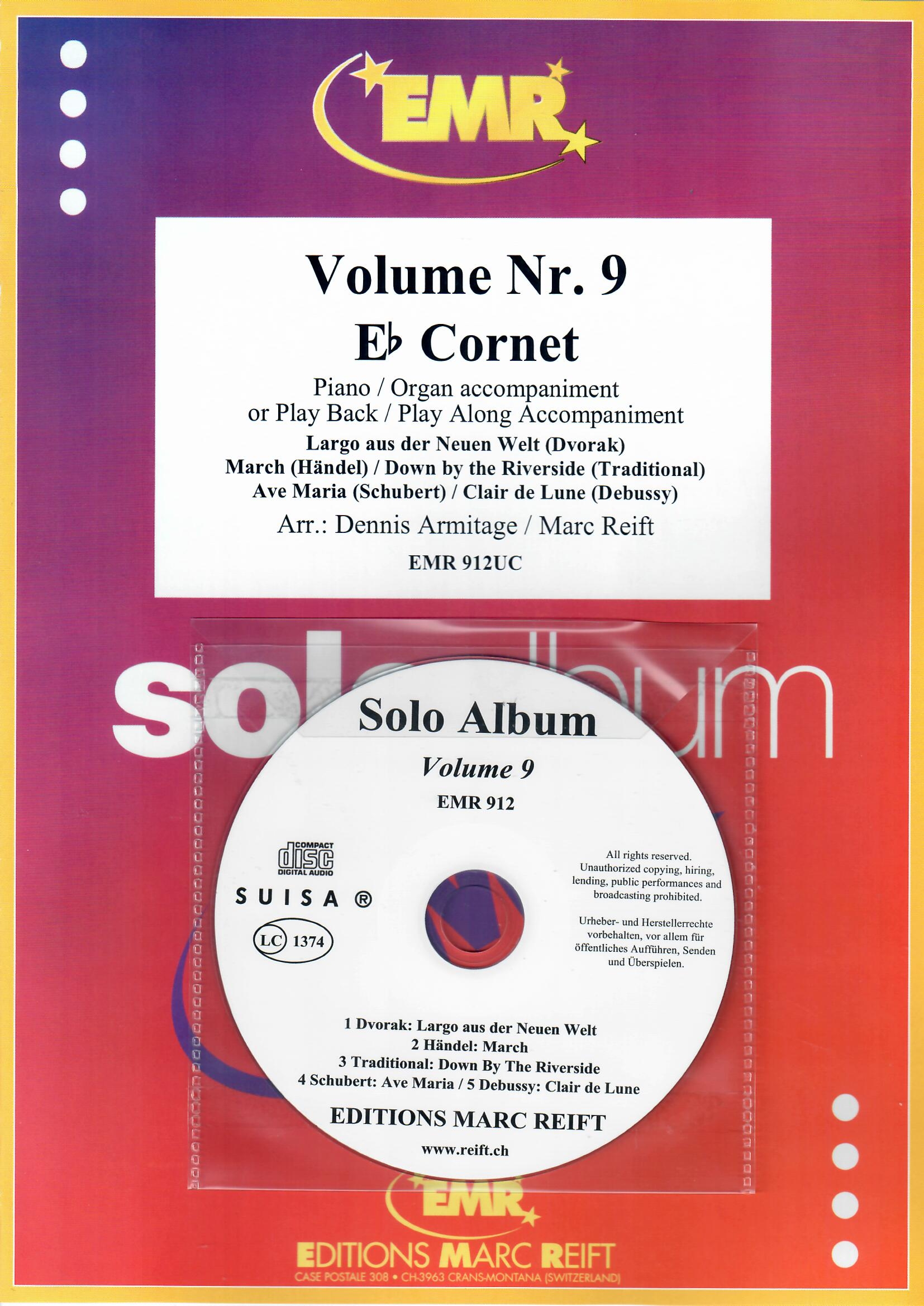 SOLO ALBUM VOLUME 09, NEW & RECENT Publications, SOLOS - E♭.Soprano Cornet