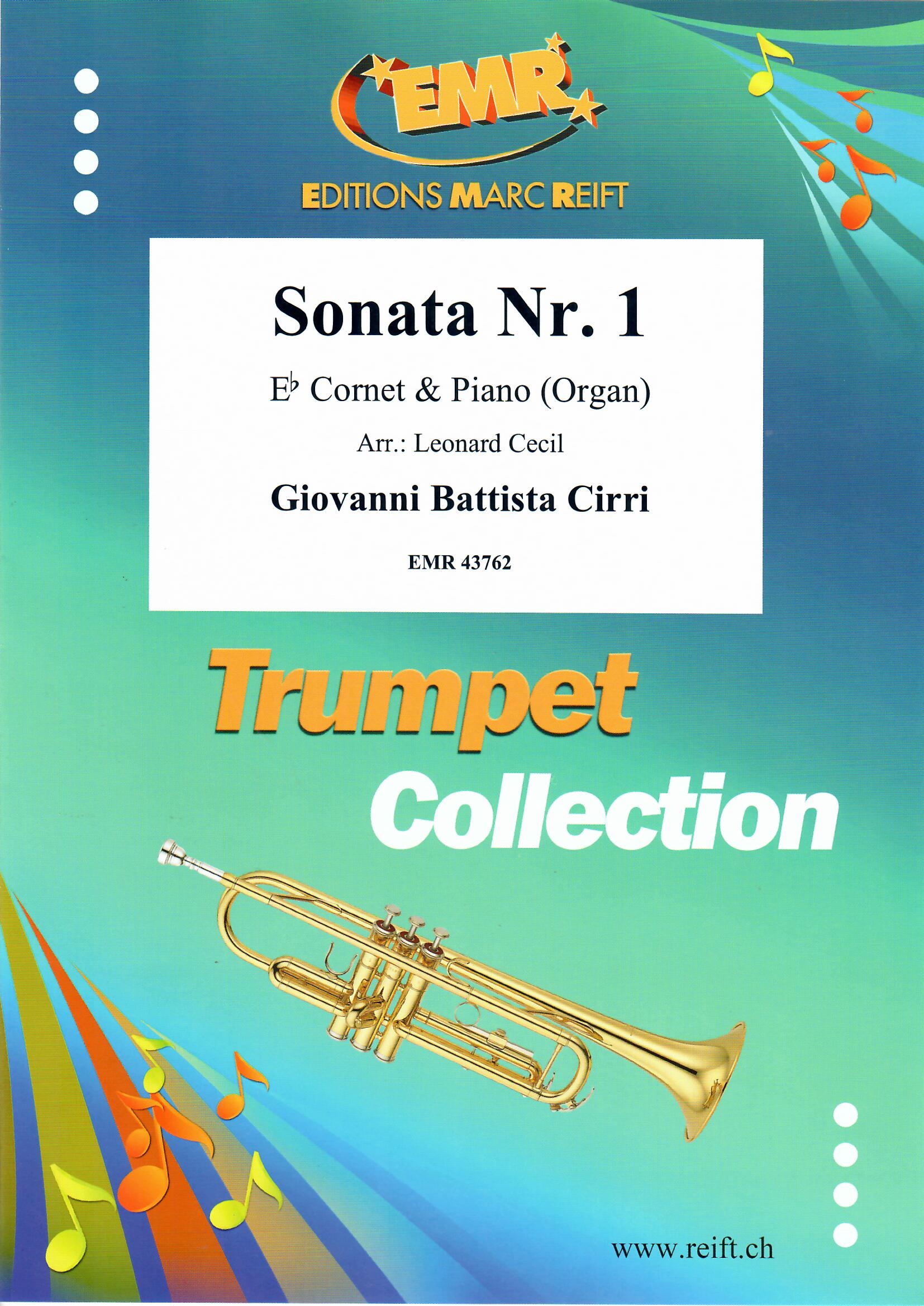 SONATA NR. 1, NEW & RECENT Publications, SOLOS - E♭.Soprano Cornet