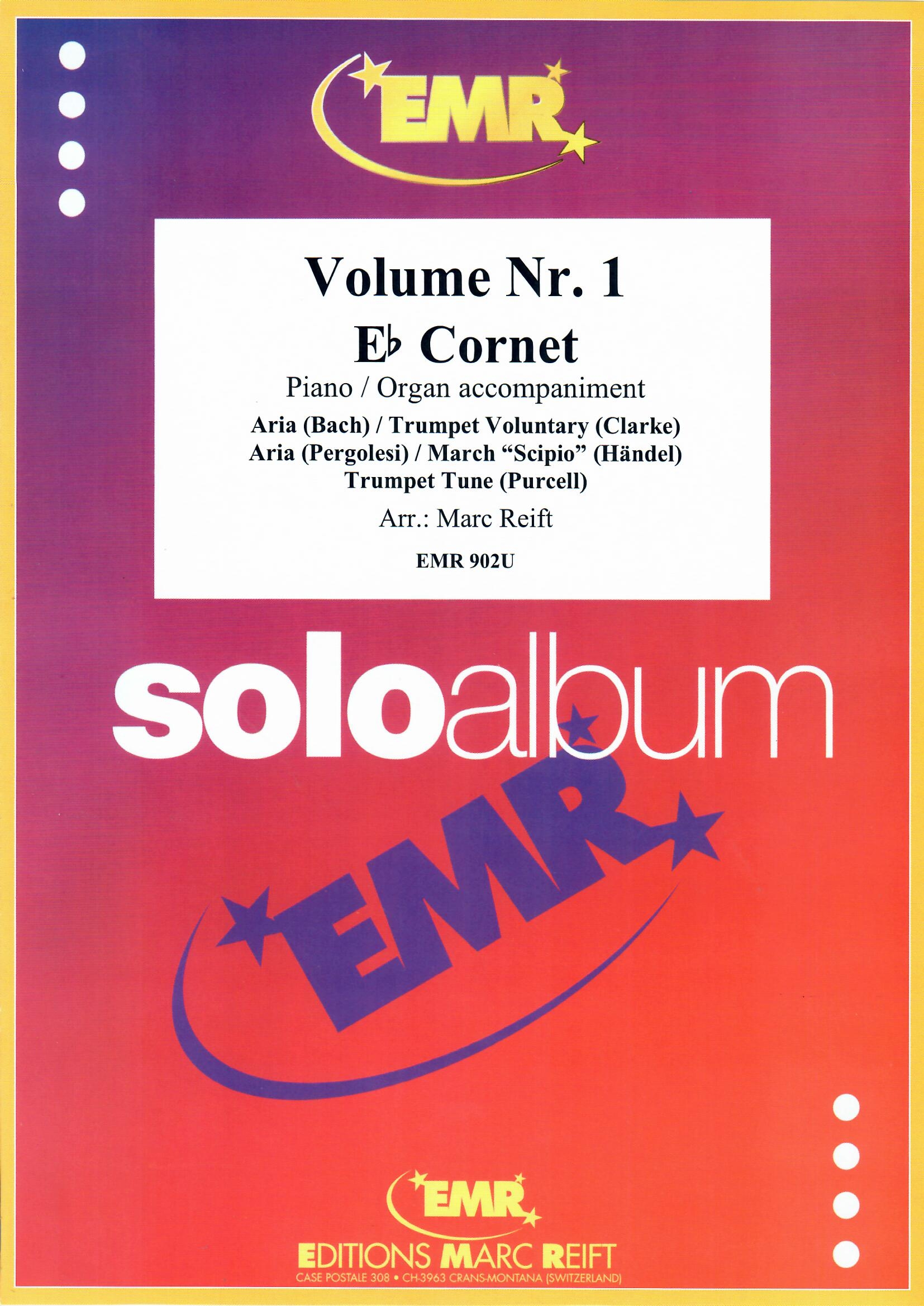 SOLO ALBUM VOLUME 01, NEW & RECENT Publications, SOLOS - E♭.Soprano Cornet