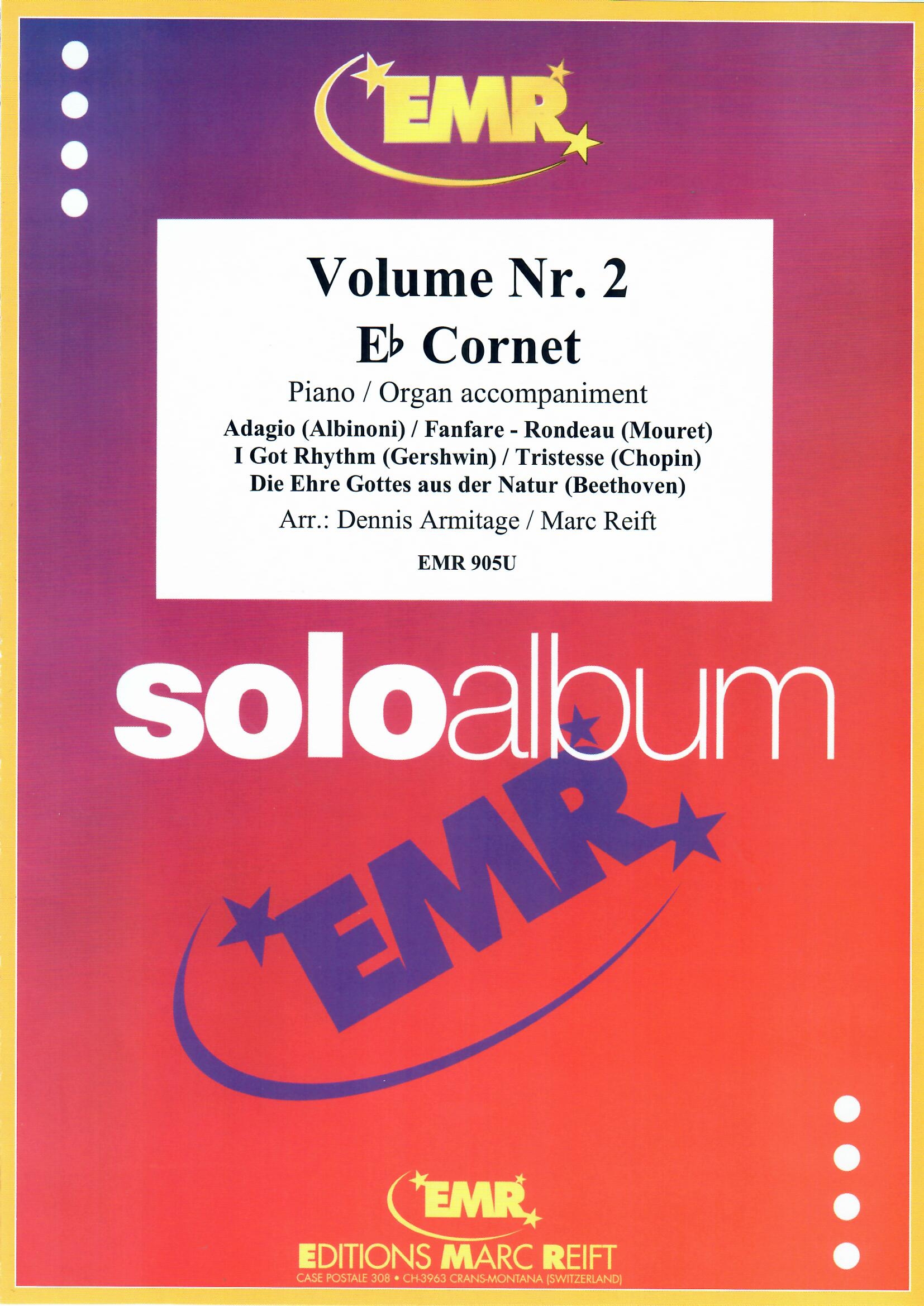 SOLO ALBUM VOLUME 02, NEW & RECENT Publications, SOLOS - E♭.Soprano Cornet