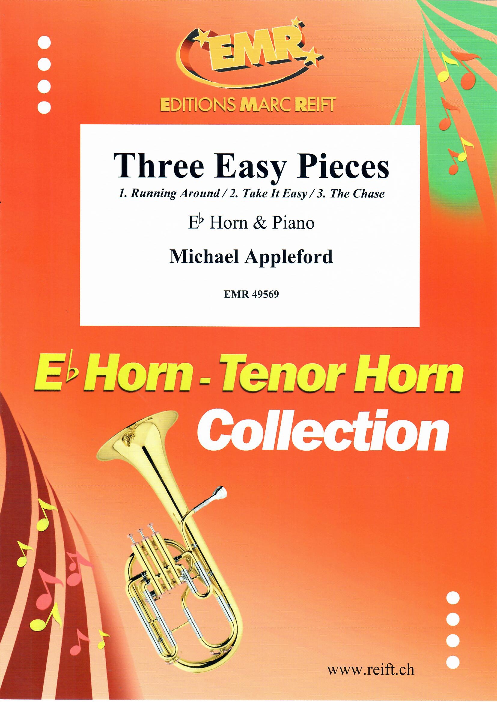 THREE EASY PIECES, NEW & RECENT Publications, SOLOS for E♭. Horn