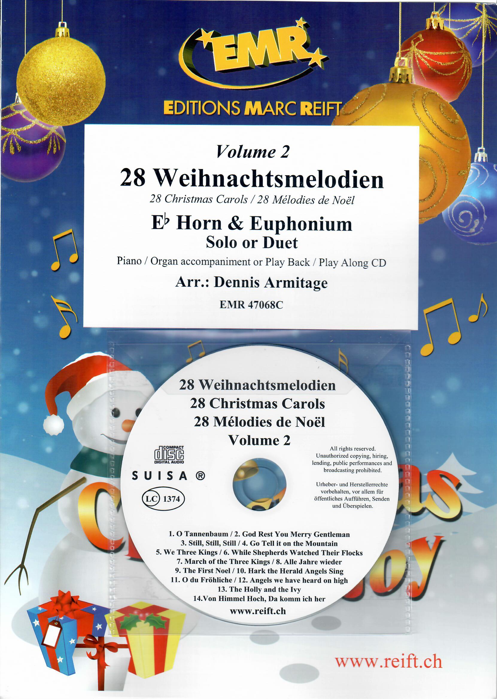 28 WEIHNACHTSMELODIEN VOL. 2, Duets