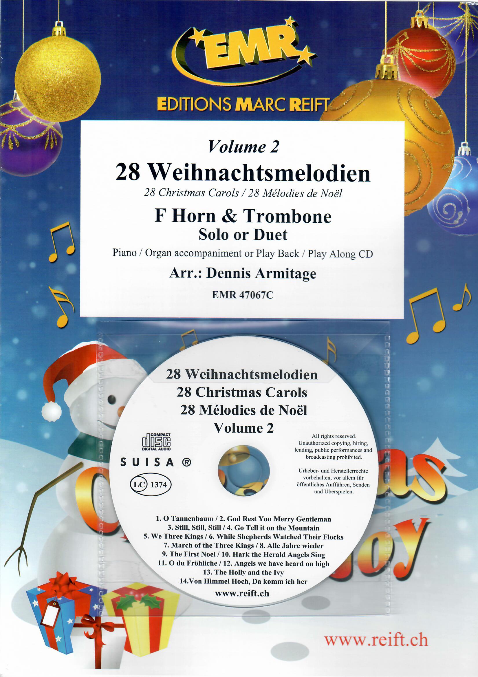 28 WEIHNACHTSMELODIEN VOL. 2, Duets