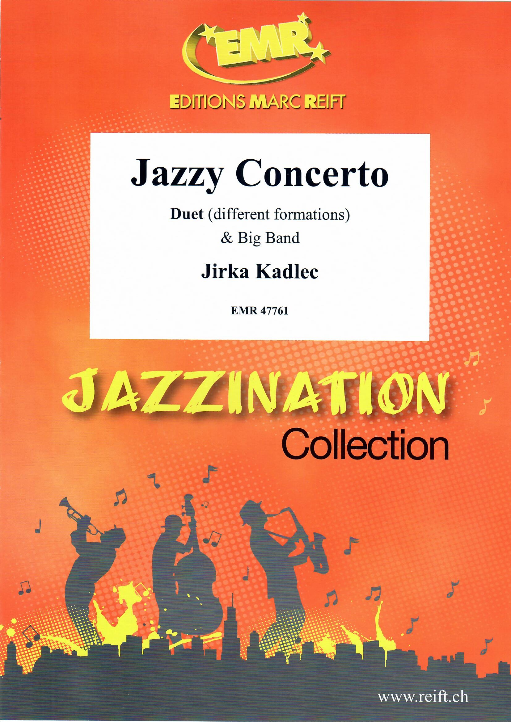 JAZZY CONCERTO - Parts & Score, Duets