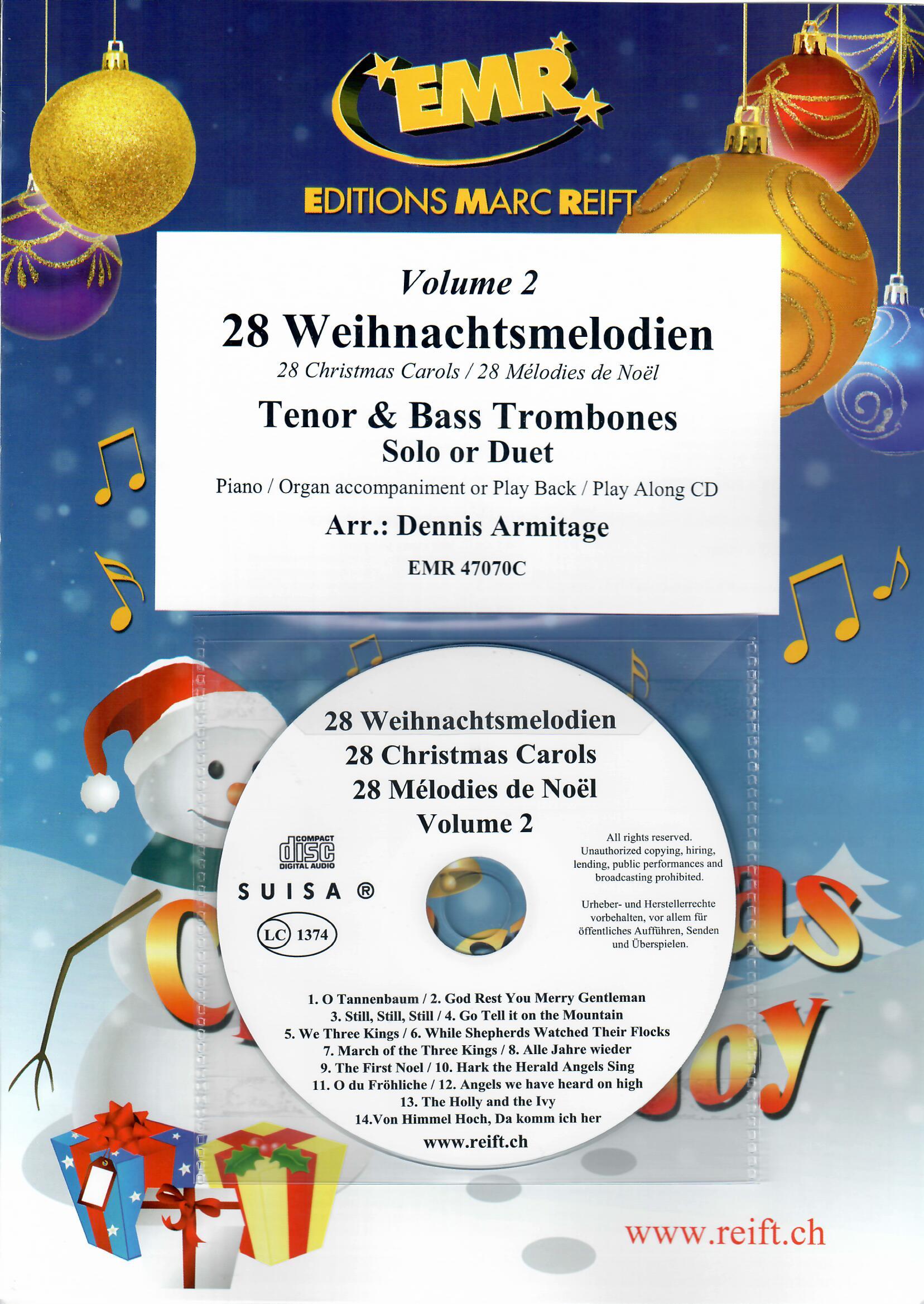 28 WEIHNACHTSMELODIEN VOL. 2, Duets