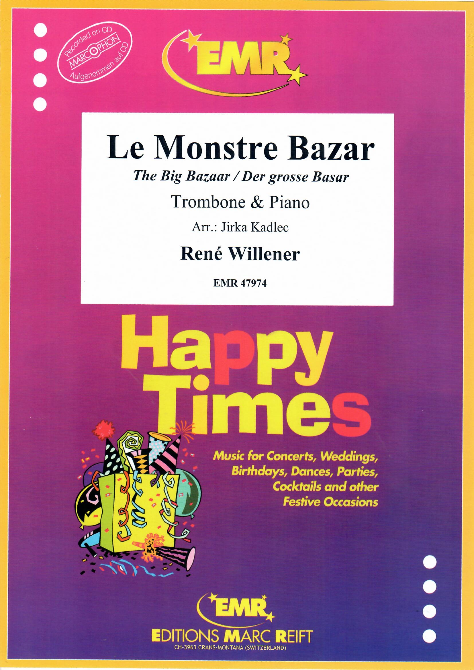 LE MONSTRE BAZAR - Trombone & Piano