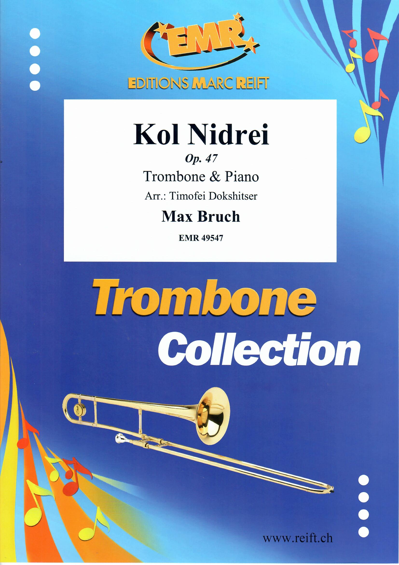 KOL NIDREI - Trombone & Piano, SOLOS - Trombone
