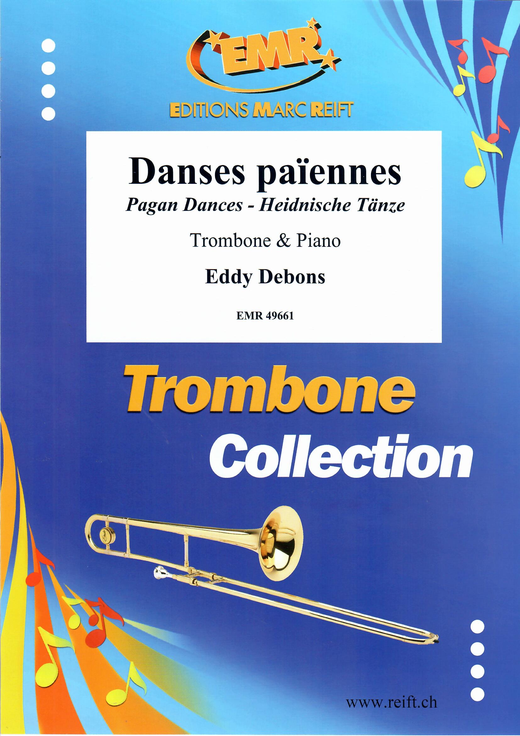 DANSES PAïENNES - Trombone & Piano, SOLOS - Trombone