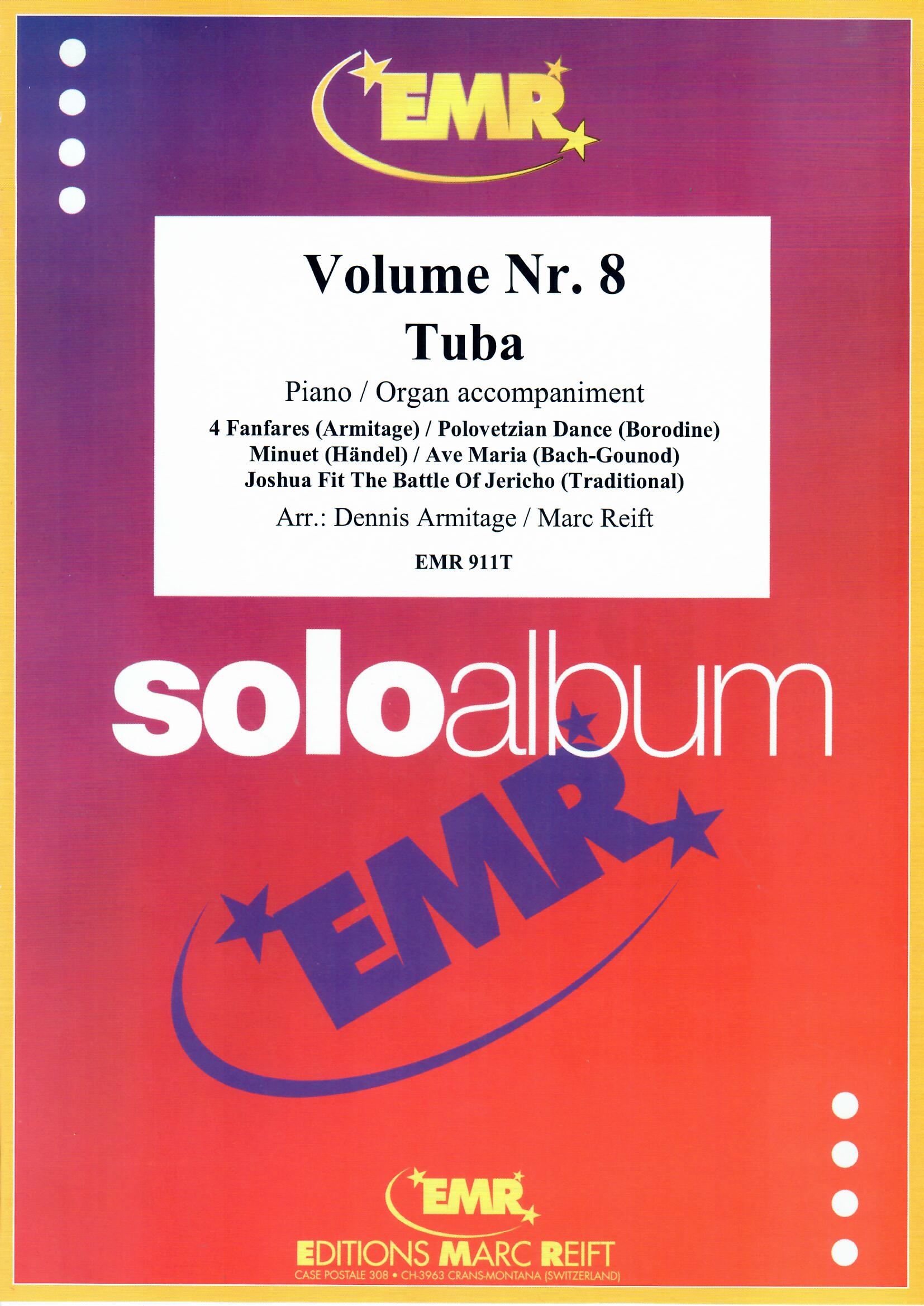 SOLO ALBUM VOLUME 08, NEW & RECENT Publications, SOLOS - E♭. Bass