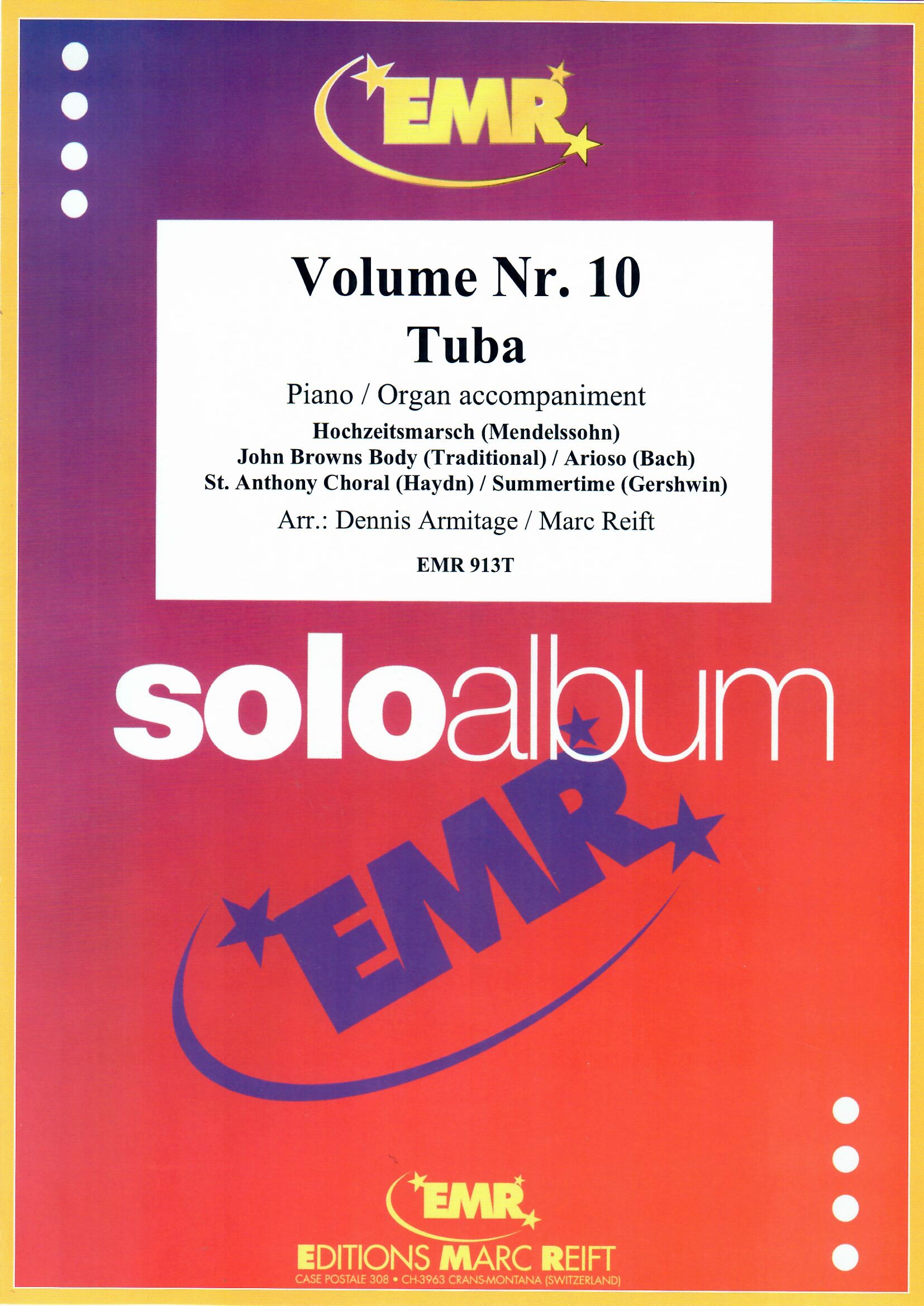 SOLO ALBUM VOLUME 10, NEW & RECENT Publications, SOLOS - E♭. Bass
