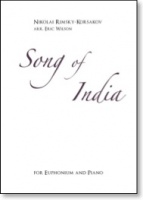 SONG OF INDIA - Euphonium Solo - Parts & Score