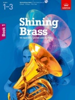 SHINING BRASS - 18 Repertoire Pieces Book 1 with CD
