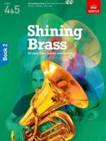 SHINING BRASS - Grades 4-18 Repertoire Pieces Book 2 with CD