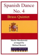 SPANISH DANCE No.4 - Brass Quintet -Parts & Score, NEW & RECENT Publications, Quintets, Michael Bennett Collection