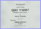 QUO-VADIS - Parts & Score