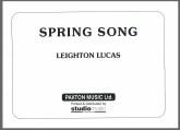 SPRING SONG - Parts & Score, TEST PIECES (Major Works)