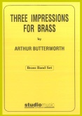 THREE IMPRESSIONS FOR BRASS - Parts & Score