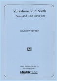 VARIATIONS ON A NINTH - Parts & Score