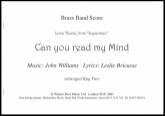CAN YOU READ MY MIND - Parts & Score, FILM MUSIC