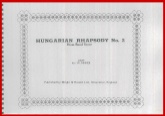 HUNGARIAN RHAPSODY NO 2 - Parts & Score