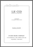 LE CID - Excerpts from the Ballet - Parts & Score, LIGHT CONCERT MUSIC, Howard Snell Music