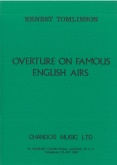 OVERTURE ON FAMOUS ENGLISH AIRS - Parts & Score, LIGHT CONCERT MUSIC
