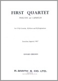 FIRST QUARTET - Parts & Score, Quartets