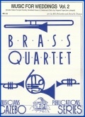 MUSIC FOR WEDDINGS (Vol.2) - Brass Quartet - Parts & Score, Quartets