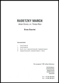 RADETSKY MARCH - Parts & Score, Quartets