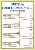 SUITE FOR FOUR TROMBONES - Parts & Score