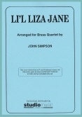 LI'L LIZA JANE - Parts & Score, Easy Quartets