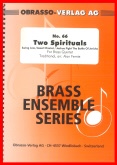 TWO SPIRITUALS - Parts & Score, Quintets