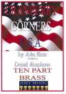 CRANBERRY CORNERS USA - Parts & Score, TEN PART BRASS MUSIC