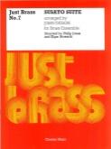 JB No 07 SUSATO SUITE - Parts & Score, Just Brass Series
