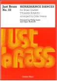 JB No 22 RENAISSANCE DANCES - Parts & Score, Just Brass Series