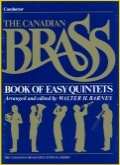 Can. Brass Bk. of EASY QUINTETS  Trpt.1 - Parts & Score, Canadian Brass