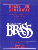 BRASS ON BROADWAY -  Score, Canadian Brass