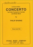 CONCERTO FOR TRUMPET - Parts & Score, SOLOS - B♭. Cornet & Band