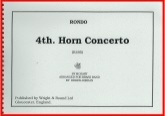 HORN CONCERTO NO 4 (RONDO only) - Parts & Score