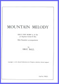 MOUNTAIN MELODY (ten.horn) - Parts & Score