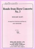 RONDO from 3rd HORN CONCERTO (Eb Horn) - Parts & Score