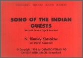 SONG OF THE INDIAN GUESTS - Parts & Score