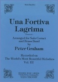UNA FORTIVA LAGRIMA - Bb.Cornet Solo - Parts & Score, Solos