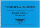 FOLK FESTIVAL  - Parts & Score, LIGHT CONCERT MUSIC, Howard Snell Music