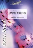 I DON'T WANT TO MISS A THING - Parts & Score, Pop Music