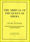 ARRIVAL OF THE QUEEN OF SHEBA - Quintet Parts & Score