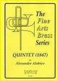 QUINTET (1847) - Parts & Score