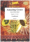 AMAZING GRACE (Bagpipe or Bb.Cornet solo) - Parts & Score