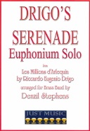 DRIGO'S SERENADE - Euphonium Solo - Parts & Score